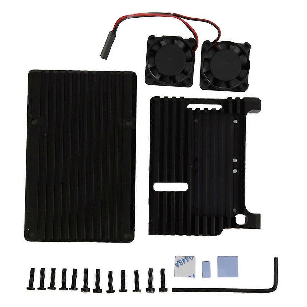 Hoogwaardige Raspberry Pi 4e generatie metalen behuizing Raspberry Pi 4e generatie