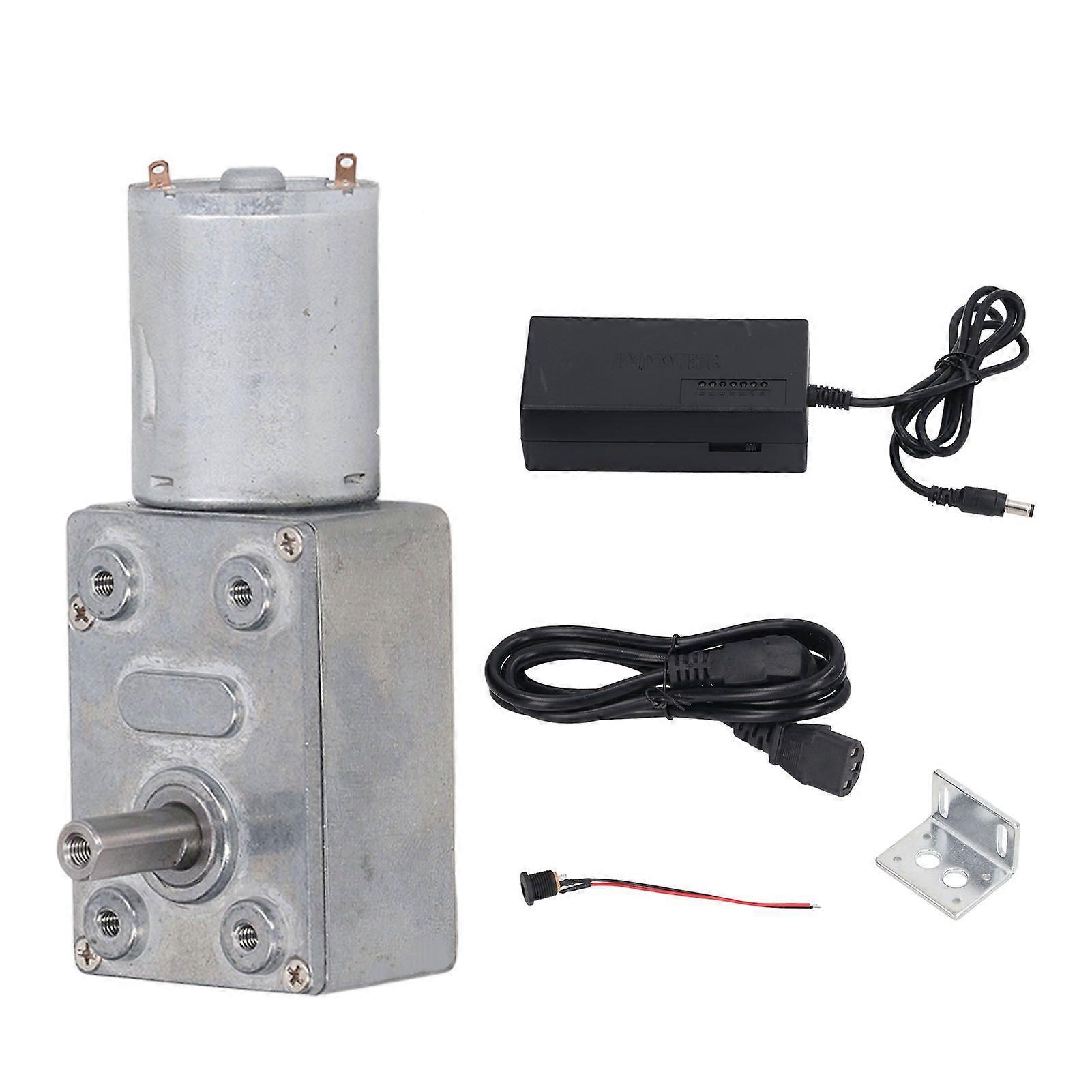 Hochwertige XD32WB-370YSF + Halterung + Netzteil + Netzkabel 12V einstellbare Geschwindigkeit, Reversib
