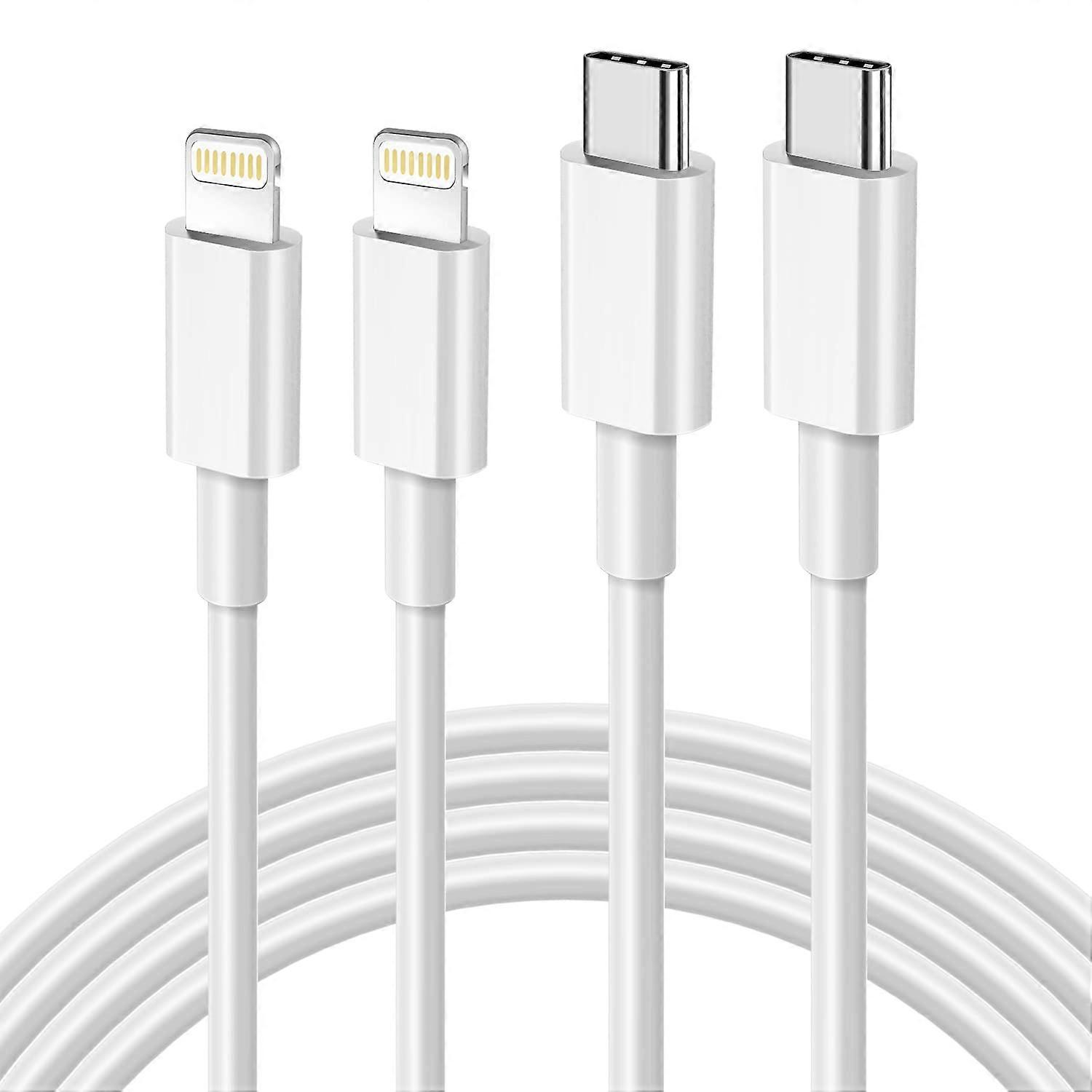 USB C To Lightning Cable 3 Ft 2 Pack MFi Certified Fast Charging for Apple iPhone 14131211 Pro Max X XS XR 8 7 6s Plus SE
