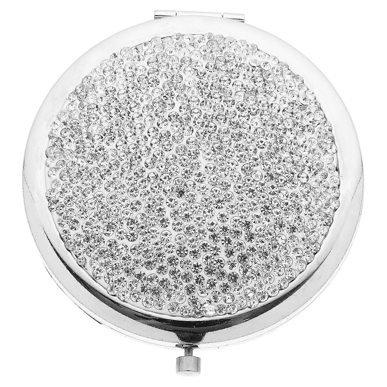 Makeup Mirror Compact Folding Mirror for Makeup Use 1Pcs