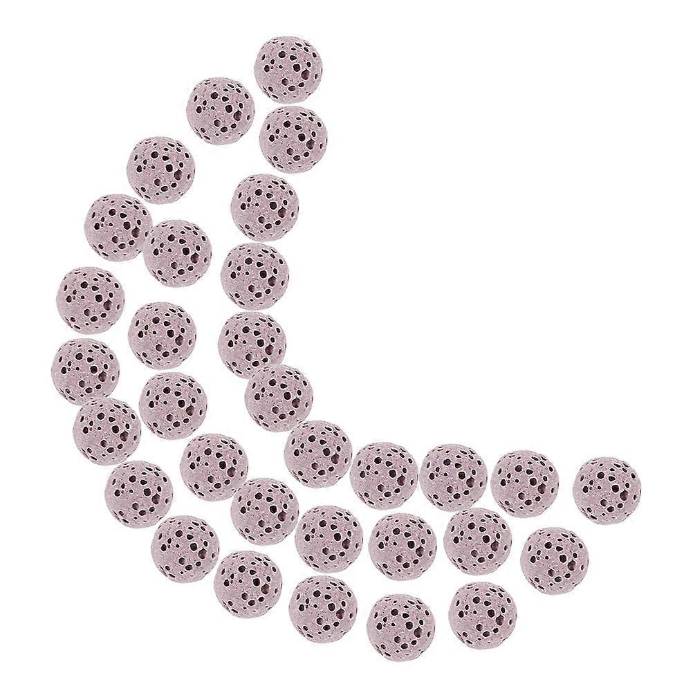 117 Pcs Volcanic Stone Fragrance Beads Round Odor Control Diffuser For Car Office Aromatherapy Indoor