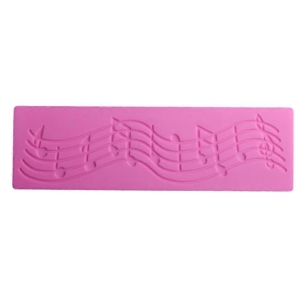 Cake Decorating Tool Cake Mold for Baking 2Pcs Silicone Musical Note Lace
