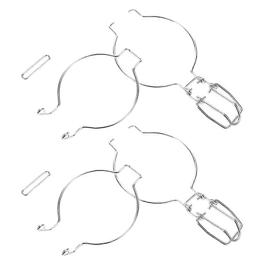 Wire Clamp for Canning Jars Replacement with 10Pcs Silver Clips