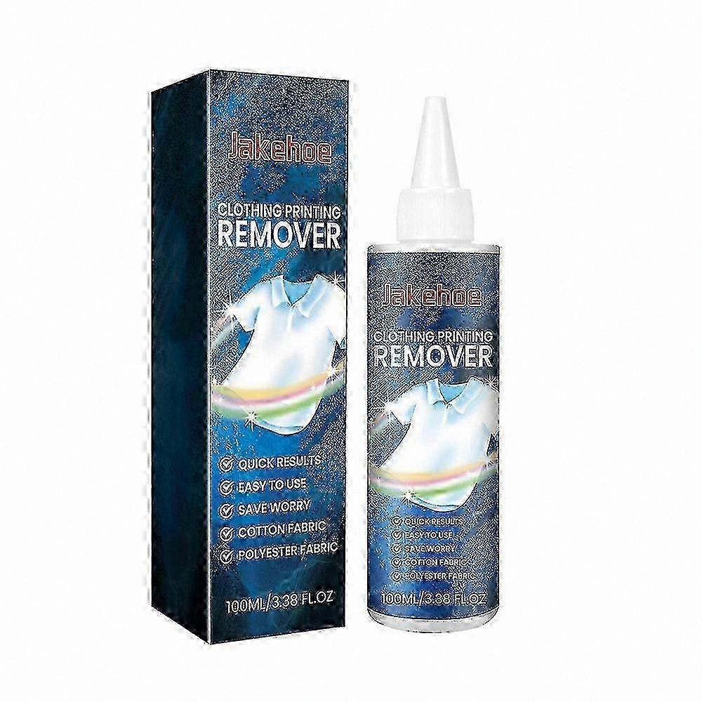Fabric Pattern and Print Remover for Clothing, Letter Cleaning Solution