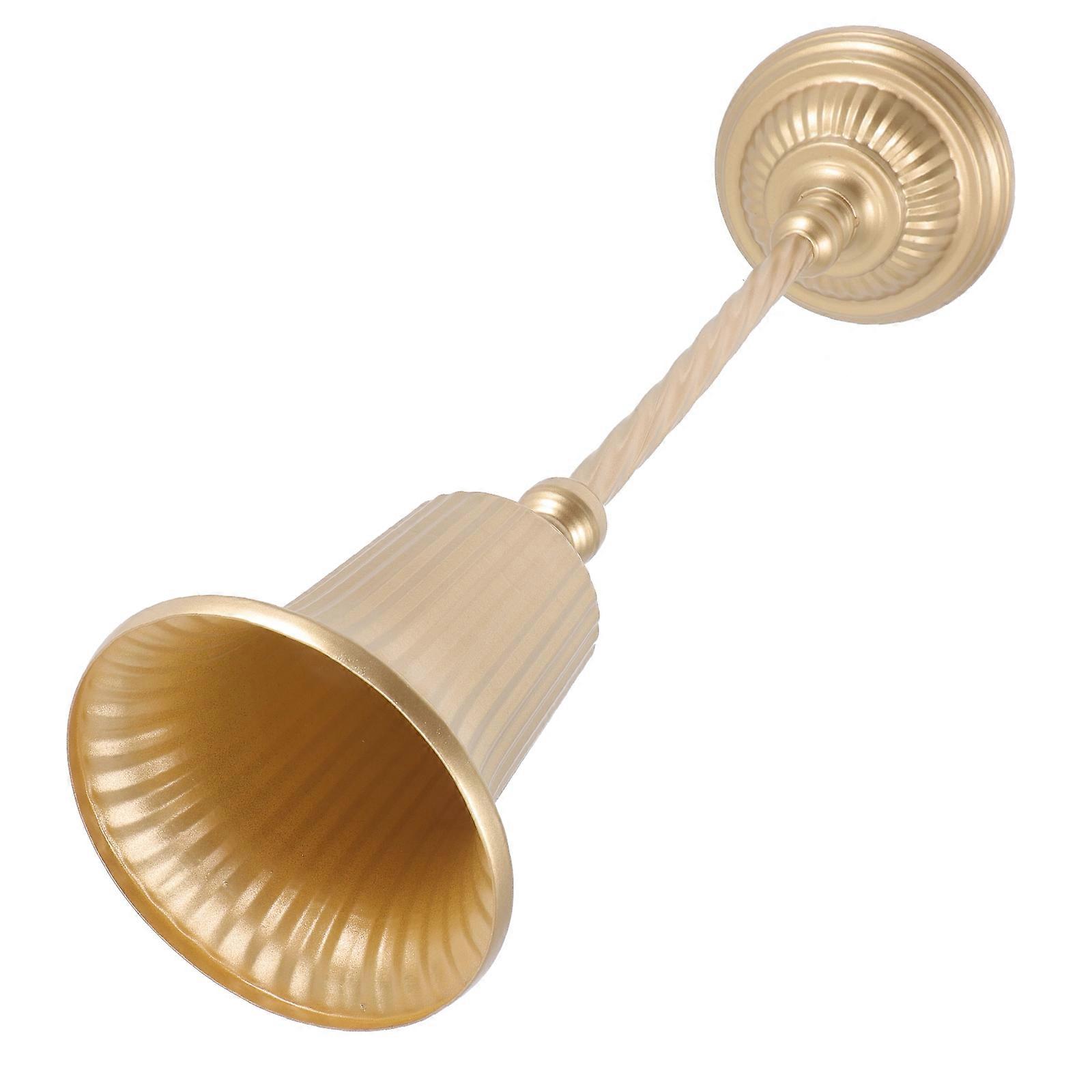 Metal Vase Decorative Arrangement Container For Home And Office Decoration In Golden Color 1Set