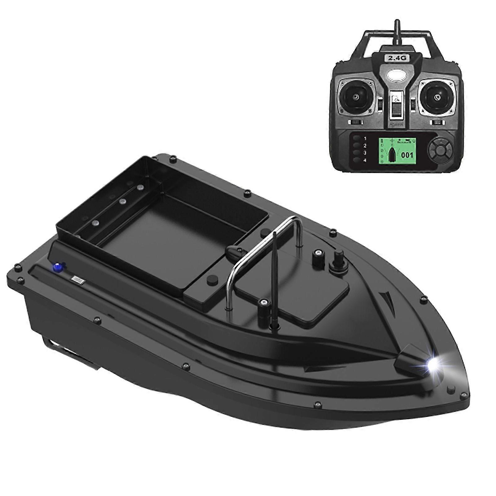GPS Fishing Bait Boat with Large Bait Container Automatic Bait Boat with 400-500M Remote Range
