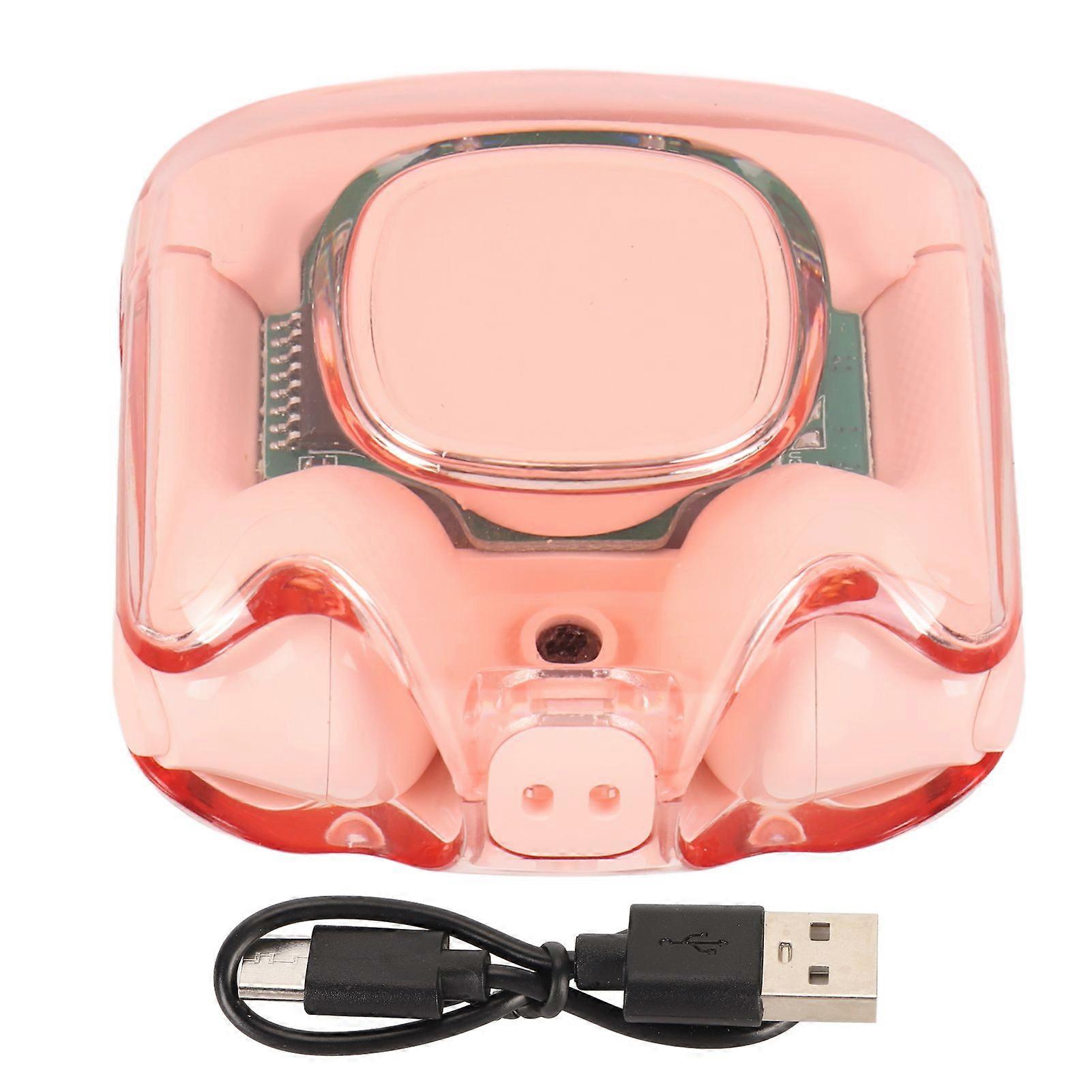 Language Translator Earbuds Multifunction HD Noise Reduction Bluetooth 5.3 144 Kinds Languages Real Time Translation Headphone Pink