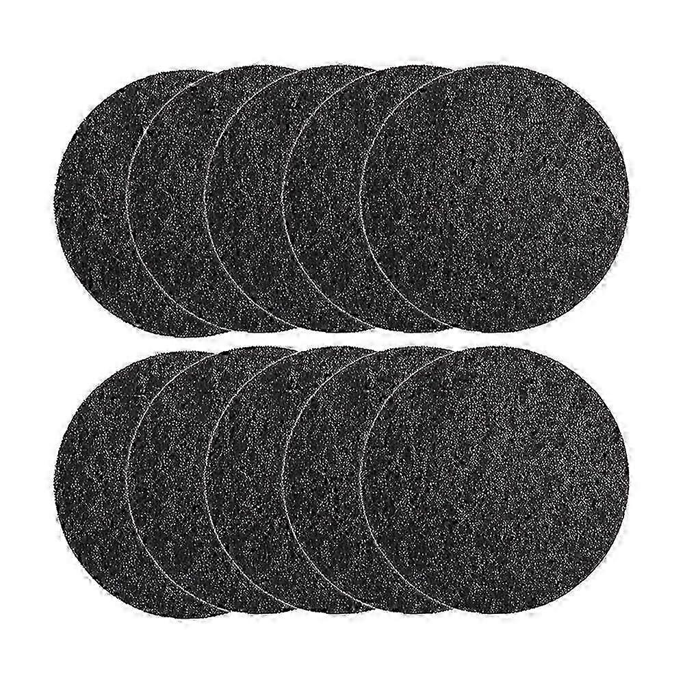 10Pcs Charcoal Filter for Compost Bucket 6.7 Inch Kitchen Activated Carbon Compost Bin Filter Repla