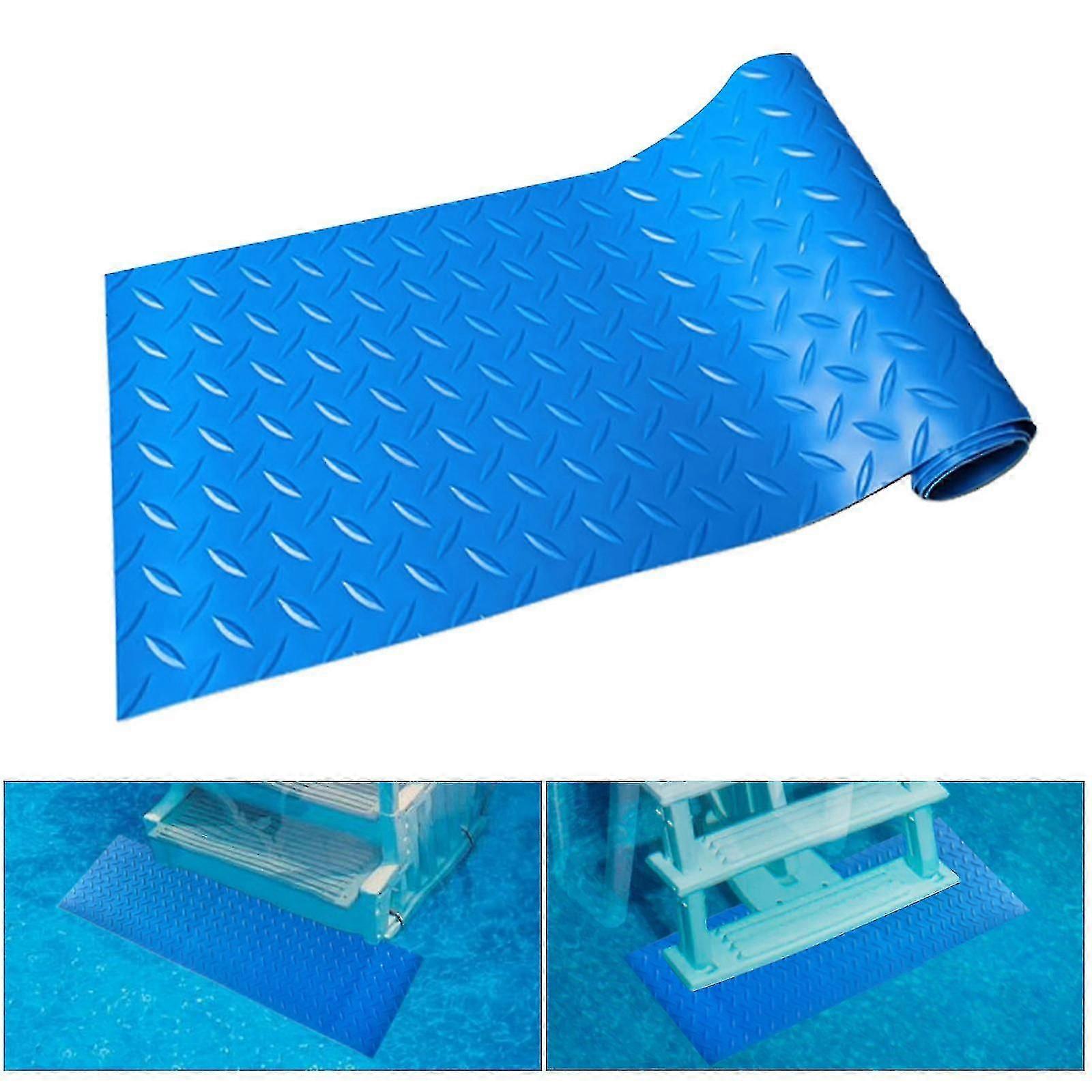 Swimming Pool Ladder Mat Non-slip Pool Step Pad Safety Liner For Medium Swimming Pool Liner And Stairs Protective