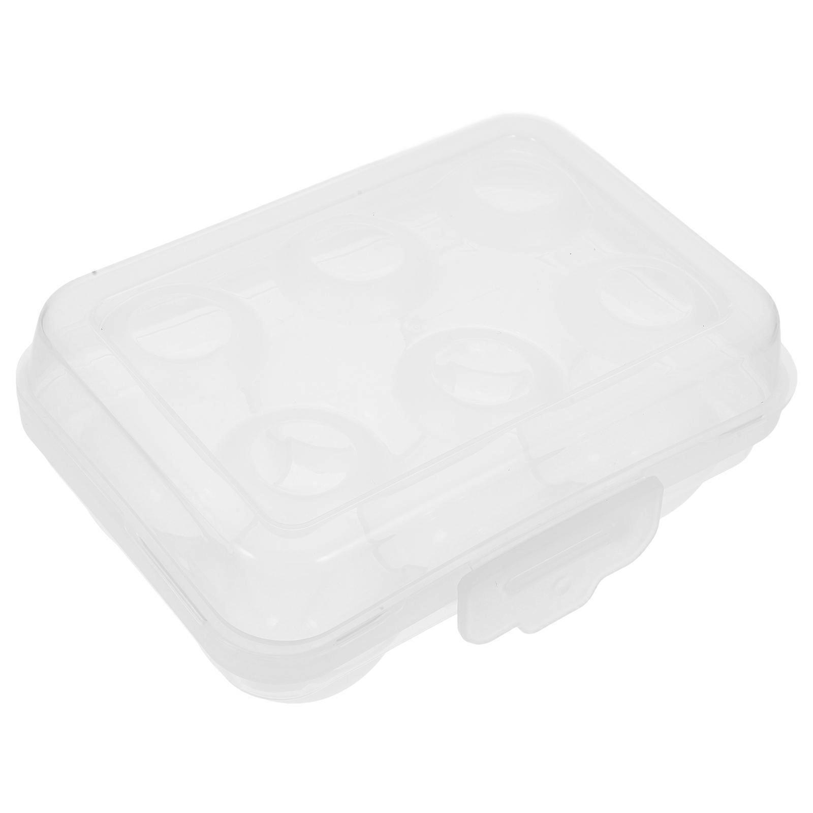 Portable Camping Egg Holder Shockproof Egg Storage Container 2Pcs