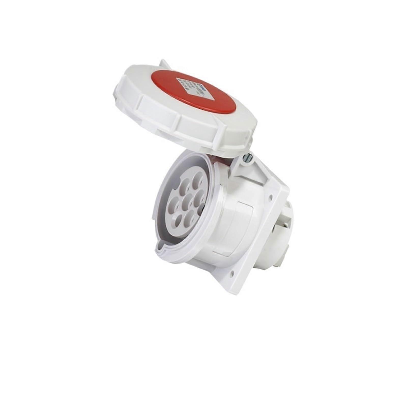 Aviation Plug And Socket SevenHole 7P16A IP67 Waterproof ThreePhase 400V Oil Machine Interface Concealed
