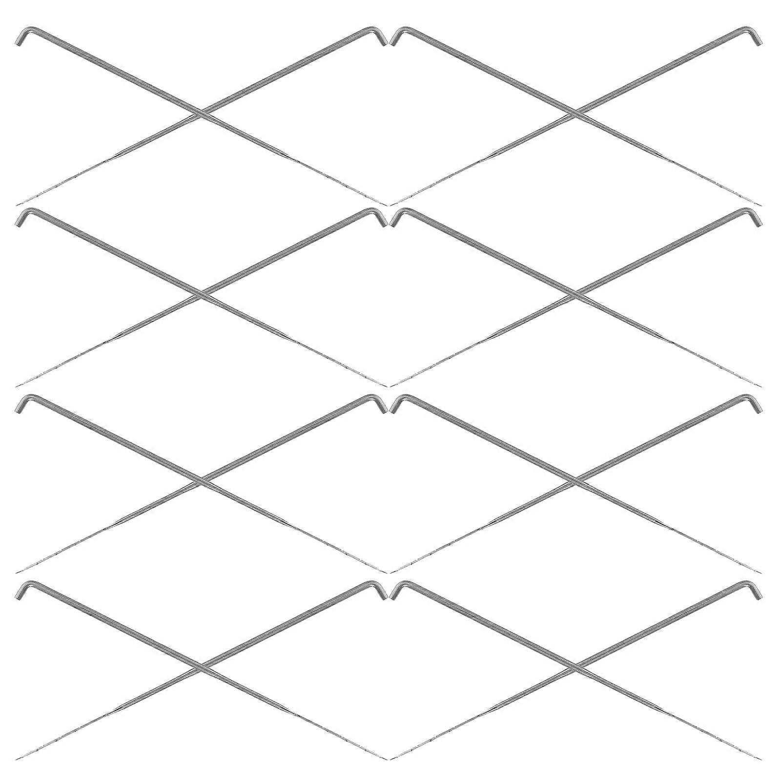 DIY Wool Felting Tools 100Pcs For Art Creation Crafting Hobbyists Silver Ergonomic Design With Precise Detailing