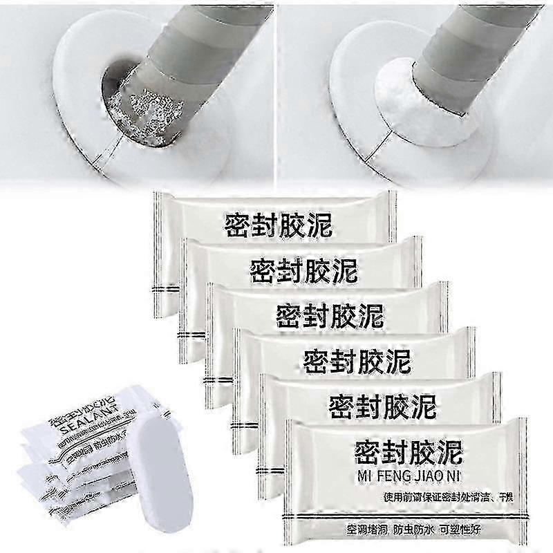 New Type Waterproof Sealant Mastic Super Diamond Mudseal, Waterproof Sealing Clay Waterproof Putty Sealant Quick Wall Mending Mud for Drain Connection