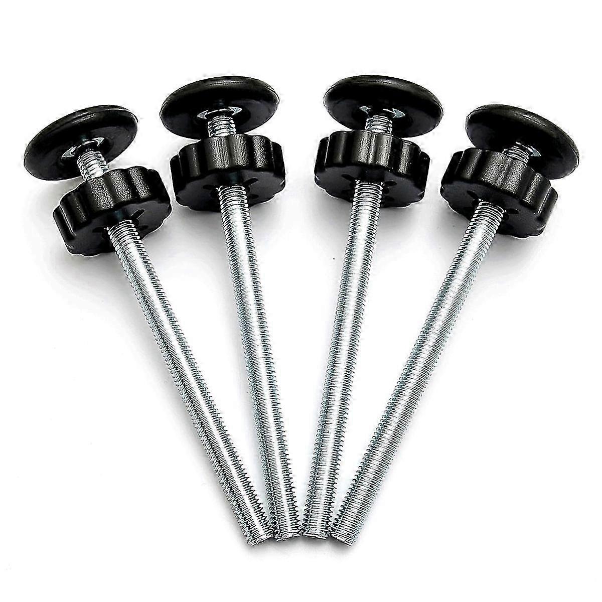 4Pcs M8 Threaded Spindle Rod Replacement Bolt for Baby & Pet Pressure Mount Gate