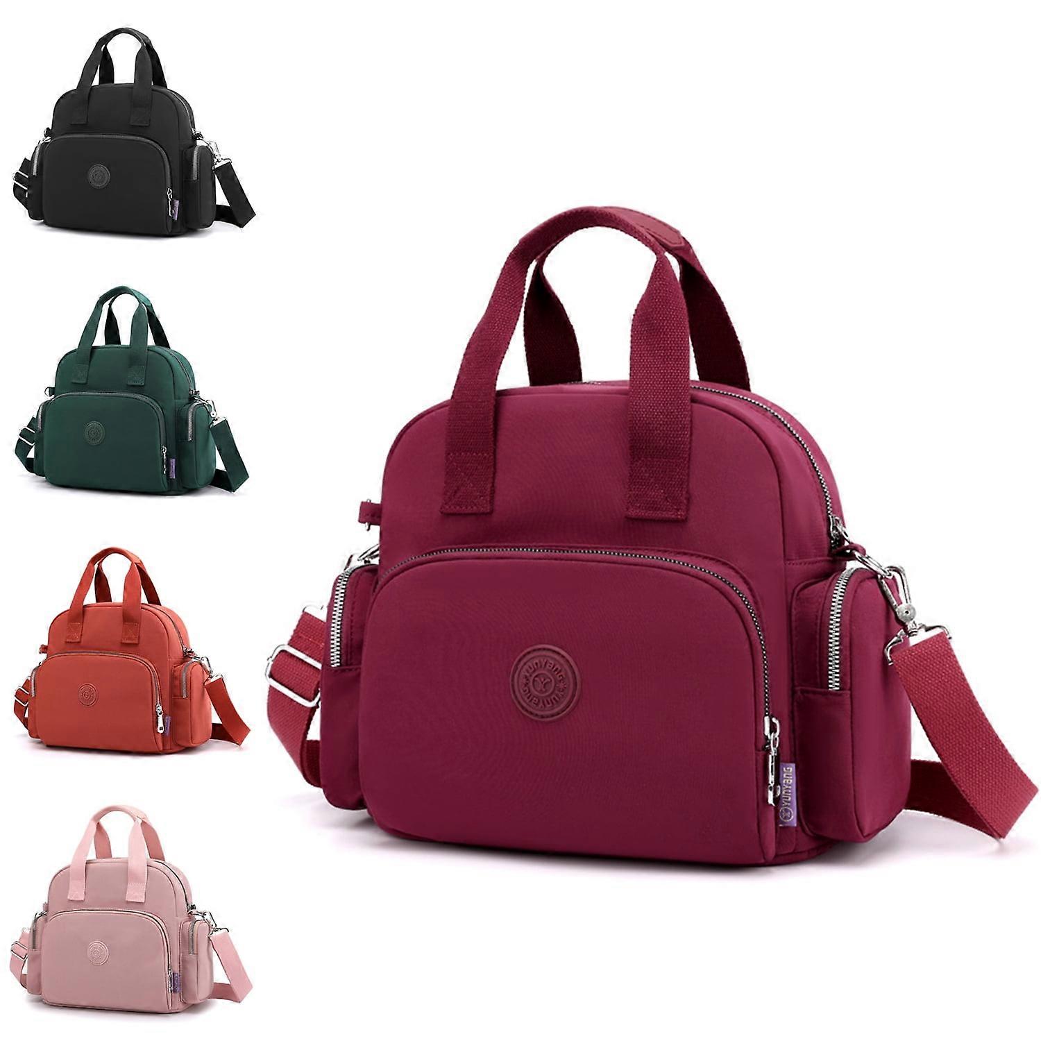 Multi-purpose Backpack Travel Usb Charging Shoulder Bag Travel Multi-purpose Backpack(Red)