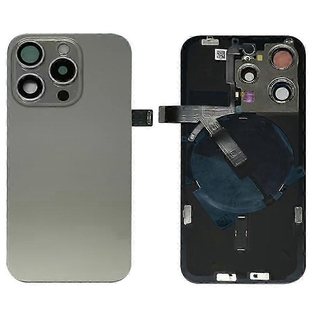 Osłona baterii do iPhone'a 15 Pro + osłona obiektywu aparatu + uchwyt + kabel do portu ładowania bezprzewodowego (nowy model)