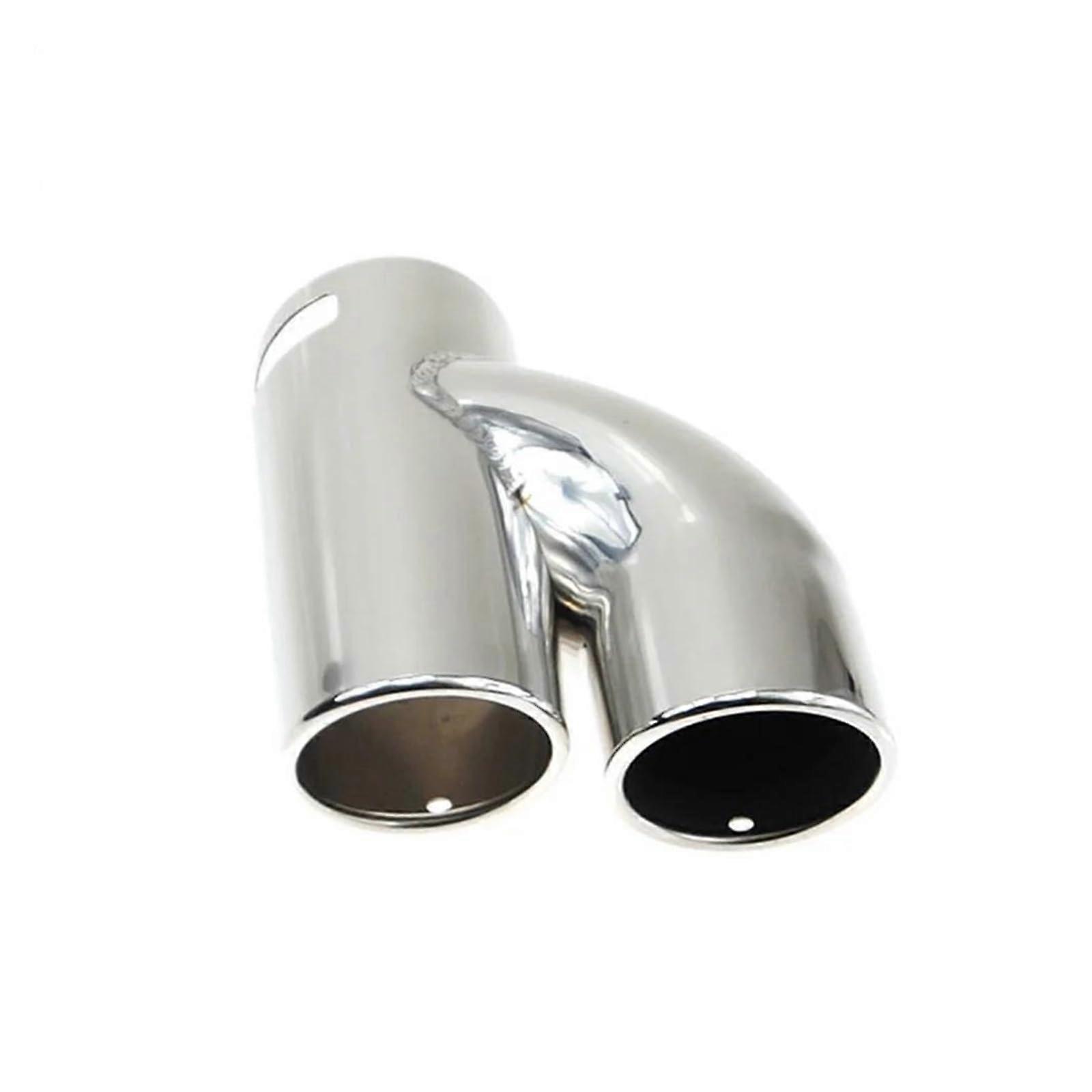 Double Exhaust Muffler Tail Pipe Tip Tailpipe For 1.6T 20072014 1Piece Exhaust Tail Pipe