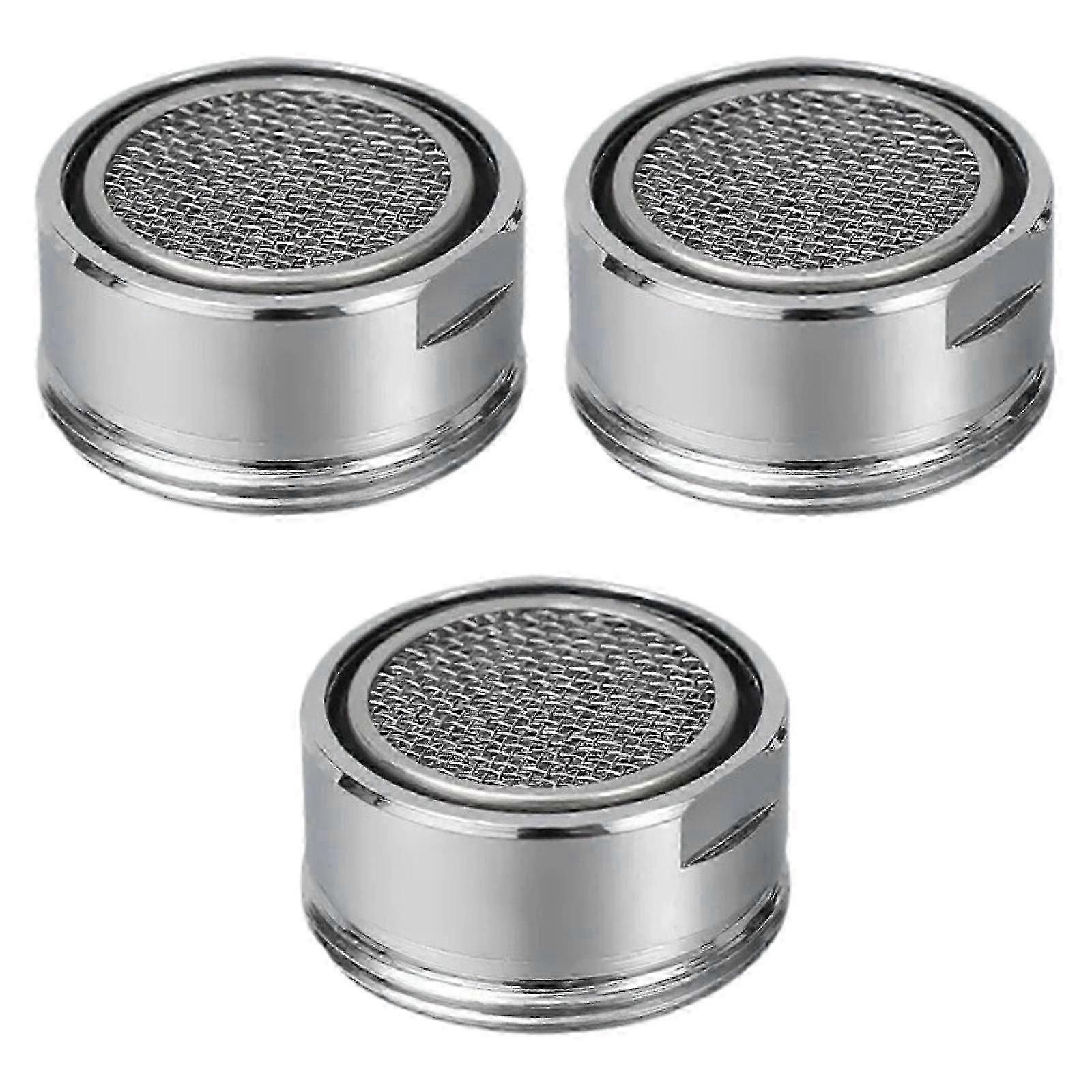 3Pcs Faucet Aerator with Gasket Foaming Replacement Parts for Apartment Home
