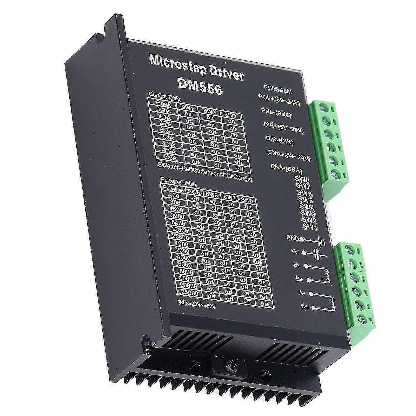 Digital Microstep Driver for 57, 86 NEMA23 & NEMA34 Stepper Motors - 2 Phase, 5.6A DM556 Controller