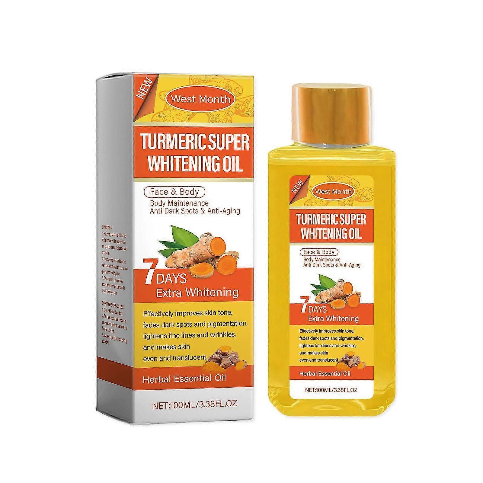 Turmeric Body Whitening Oil
