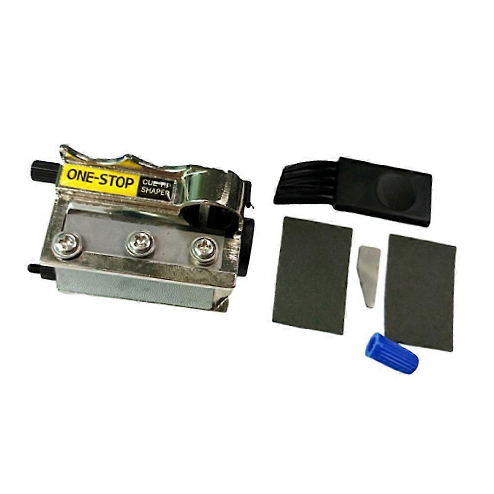 Billiard cue tip repair tool