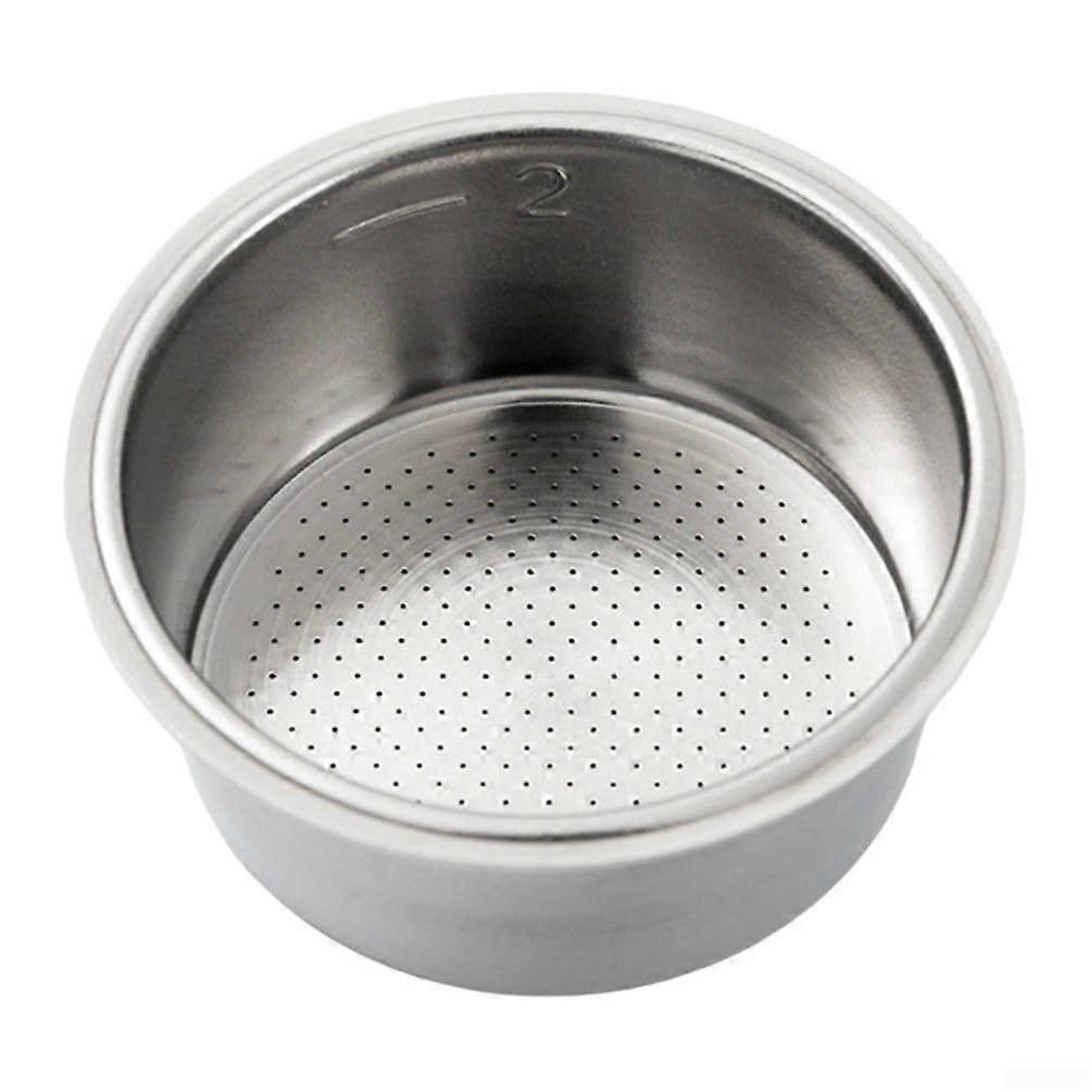 Efficient Stainless Steel Filter Basket 51mm for Home Coffee Machines, Compatible with 51mm Portafilters, Easy to Use
