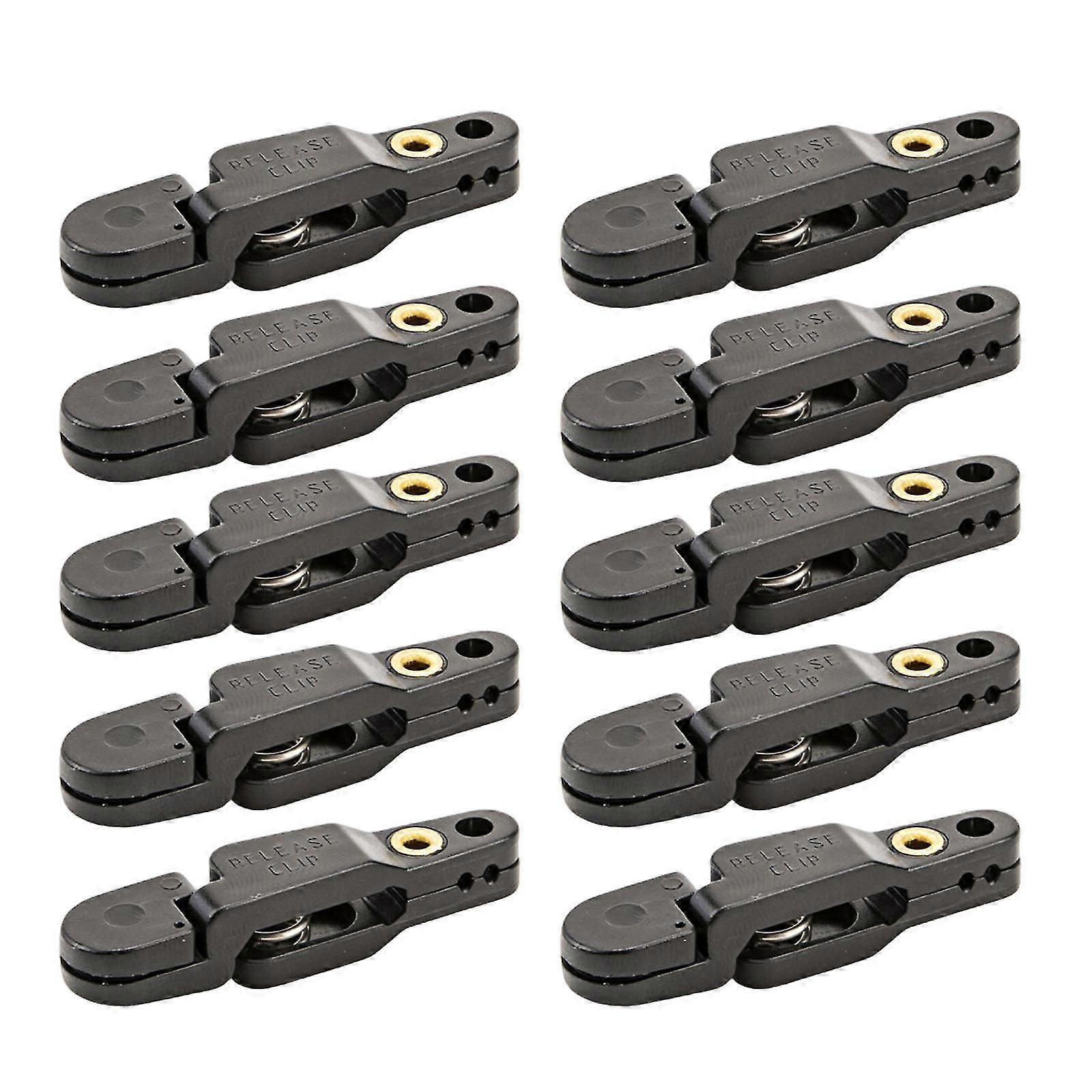 10x 近海钓鱼刨板/释放夹拖钓线夹可调