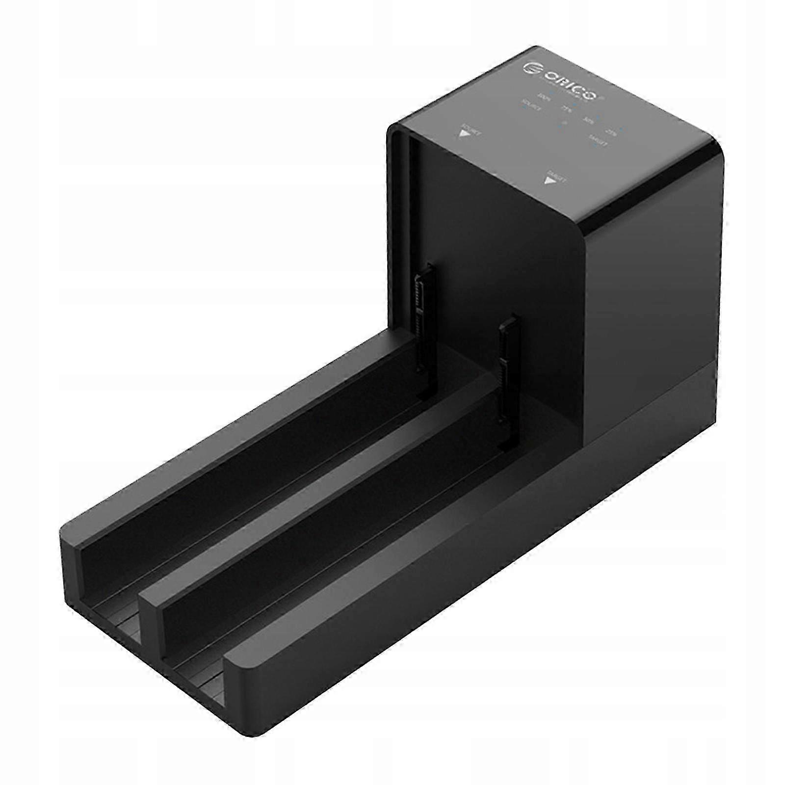 Dual Bay 3.5in Hdd Ssd Hard Drive Docking Station Enclosure, Duplicating