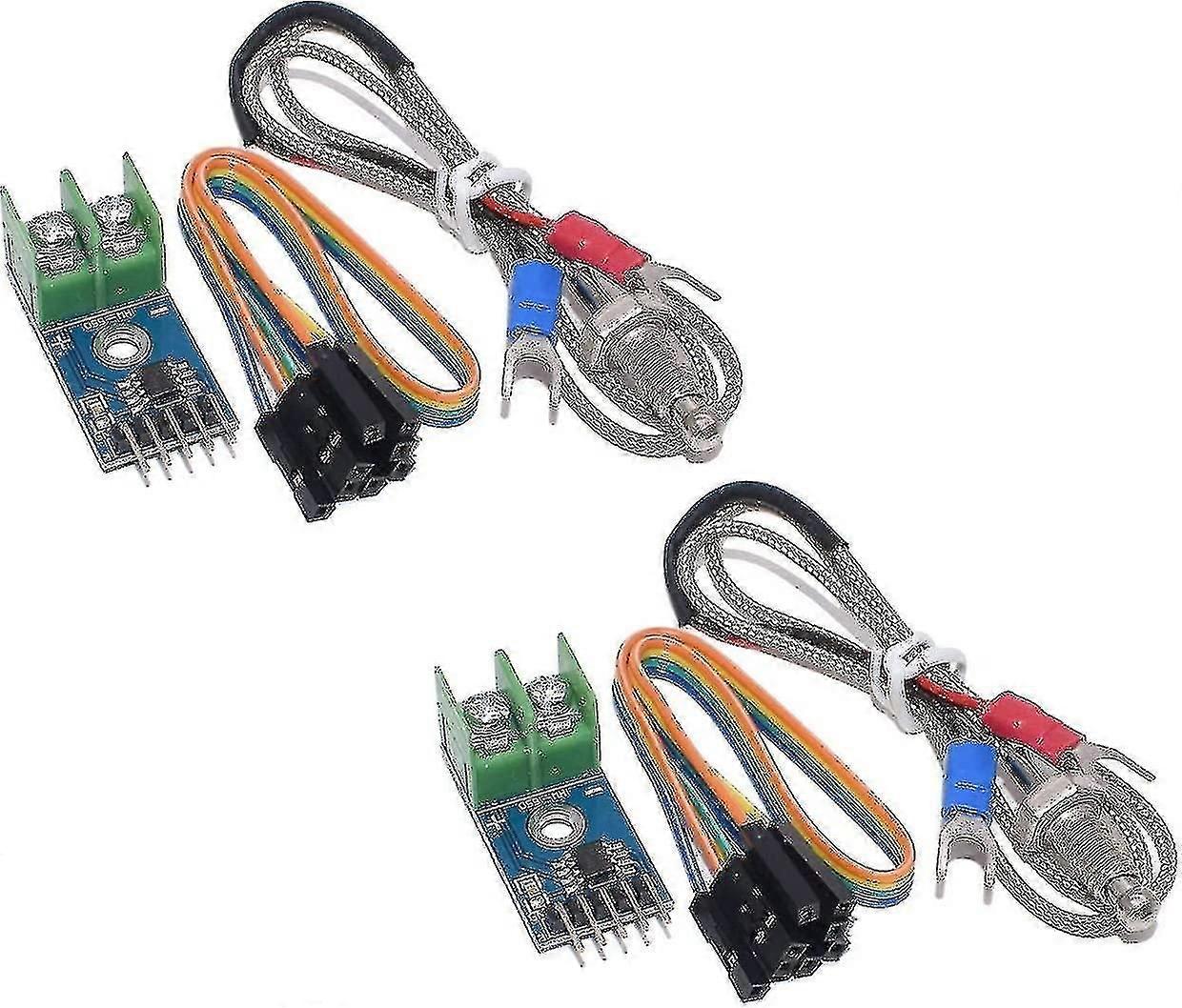 2pcs Max6675 K-type Thermocouple Temperature Sensor 0-800 Degrees Module Shibaod