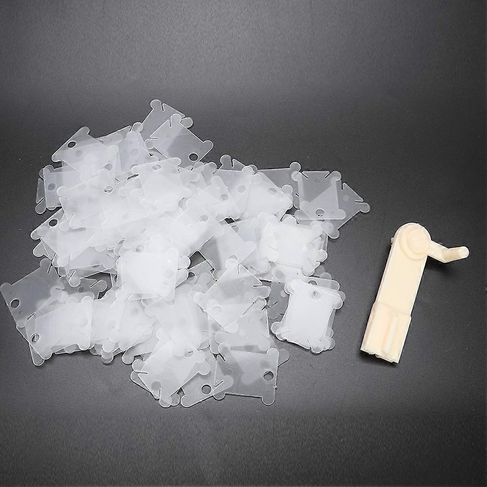Manual Yarn Fast Winder Wool Thread Winding Tool   100PCS Winding Plate