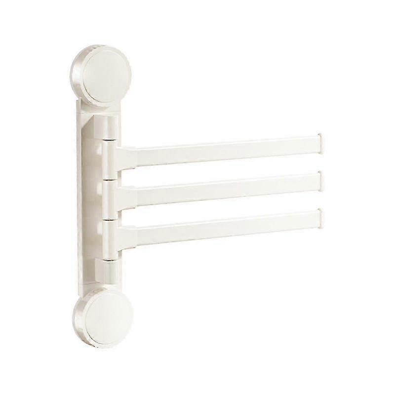 Without Drilling Suction Cup Towel Rack Sturdy Waterproof Materials Bathroom Accessory for Efficient Towel Storage