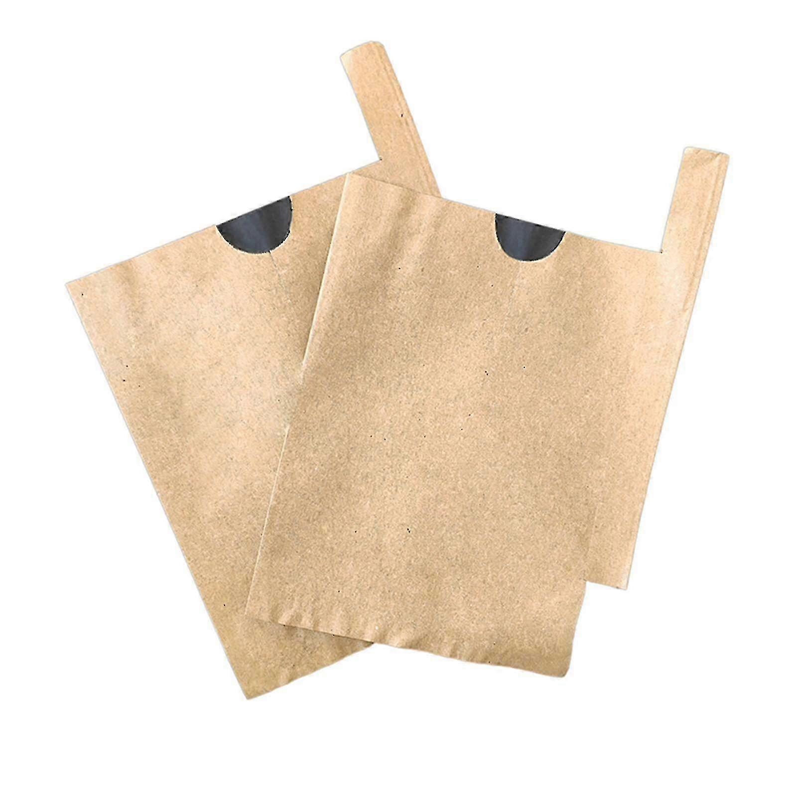 100-pack fruktskyddspåsar massapapper trädgårdsväxt fruktskyddspåsar