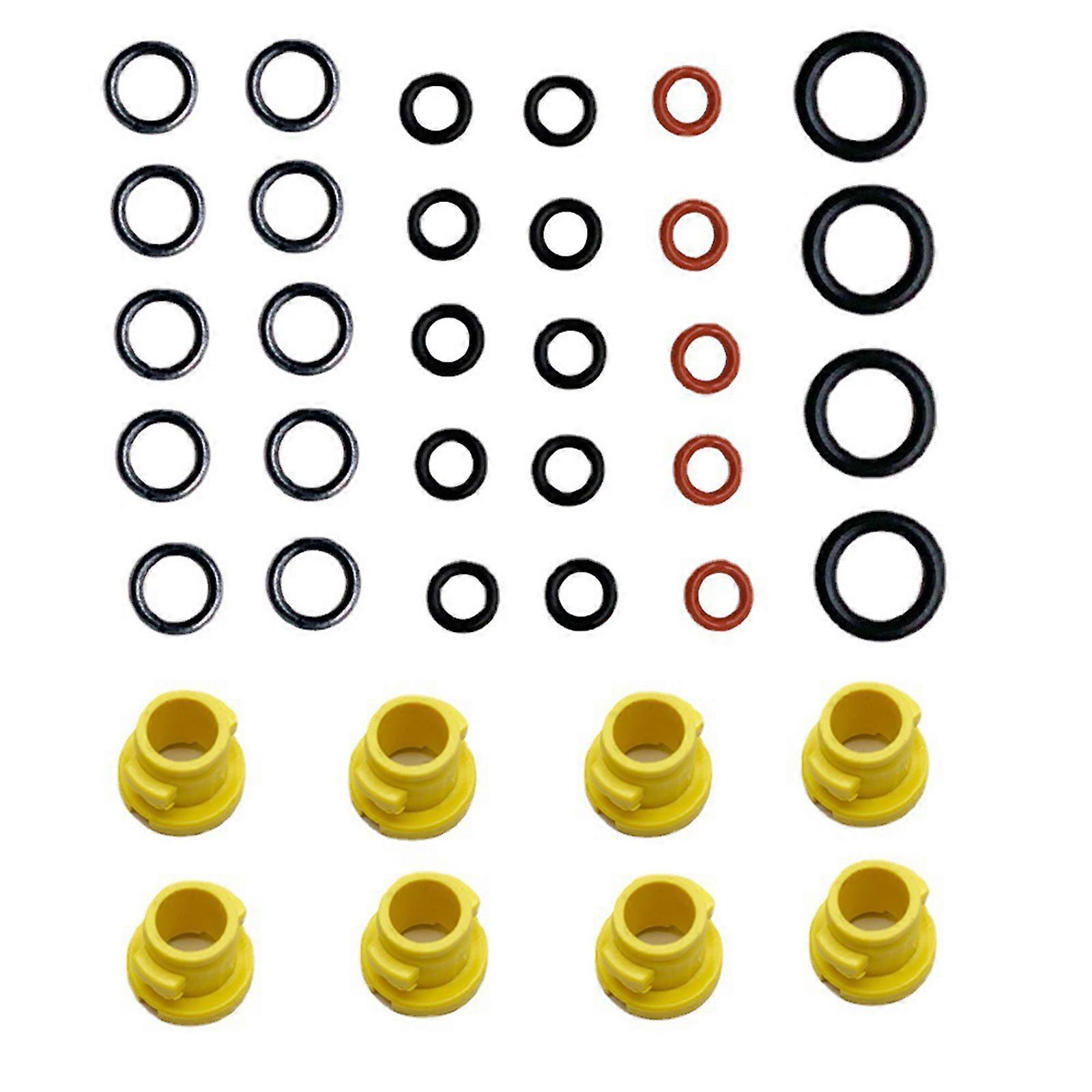 Leakproof Silicone Gasket For Pressure Washers Chemically Resistant Component Universal Compatibility Hassle Easy Setup Multicolor