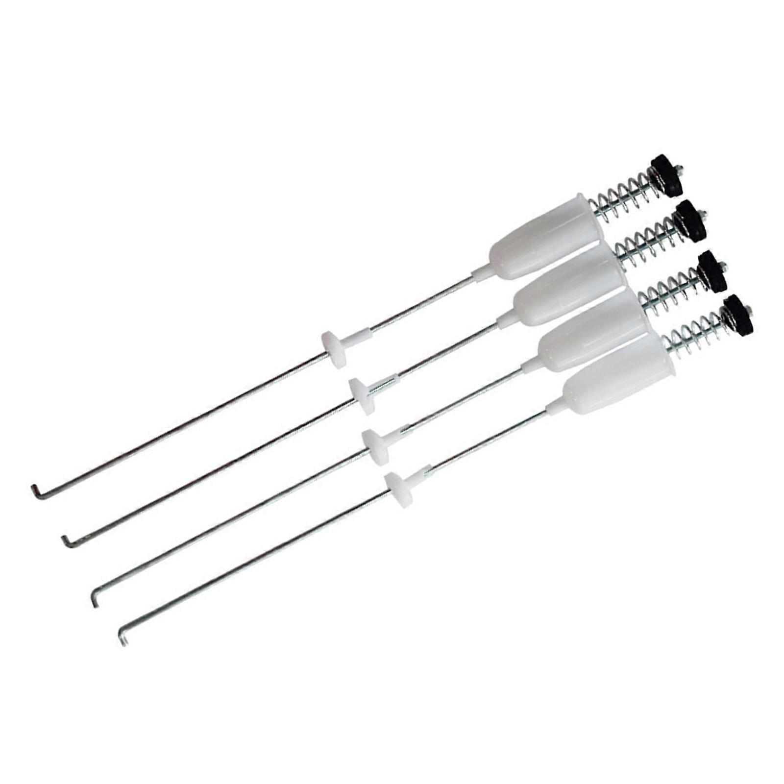 Set of 4 Washing Machine Shock Absorbers Rod Adjustable Length Multifunctional Appliance Stabilizer for Quiet Operation Multicolor