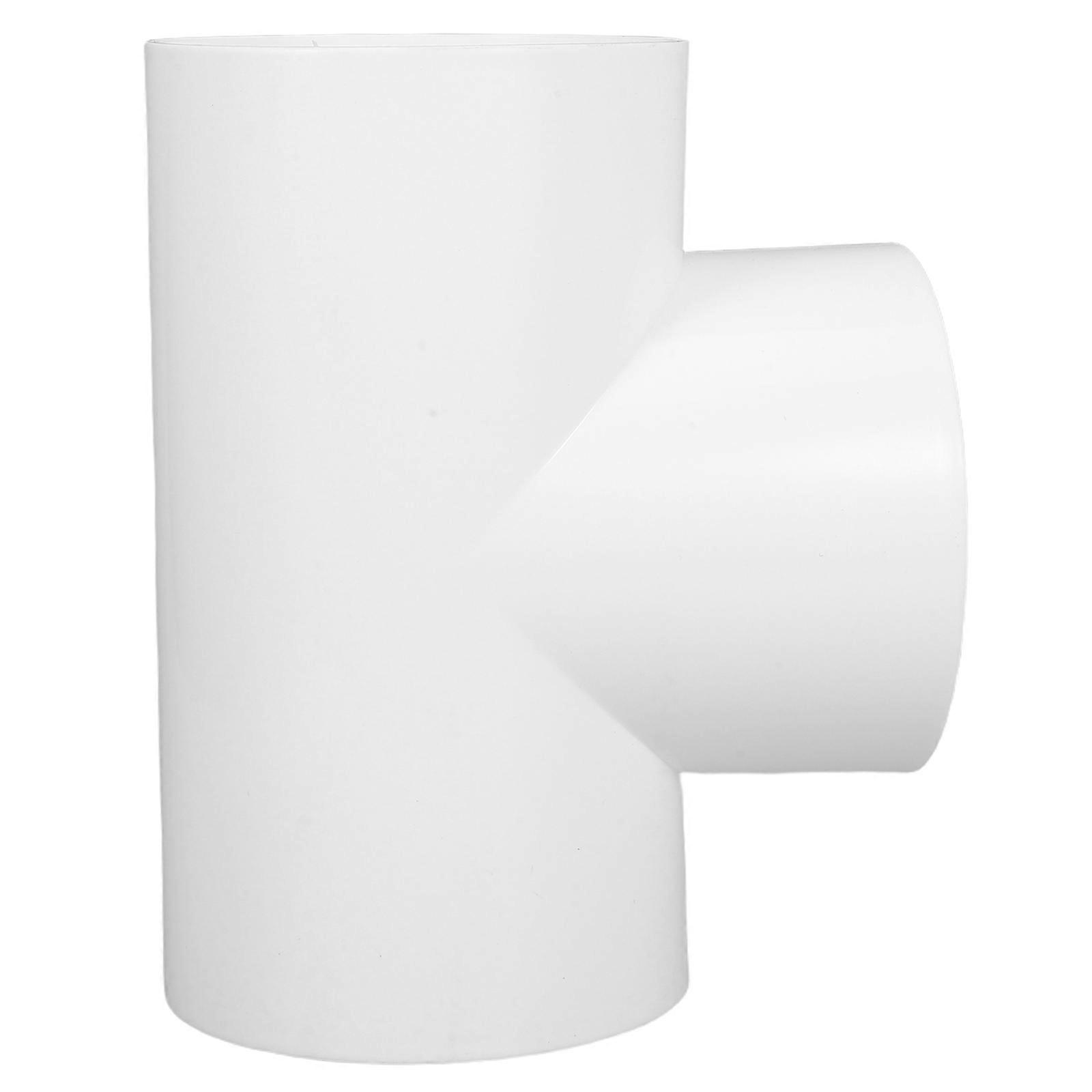 Plastic Duct Connector 3 Shaped Hose Adapter for Home Use 1 Piece