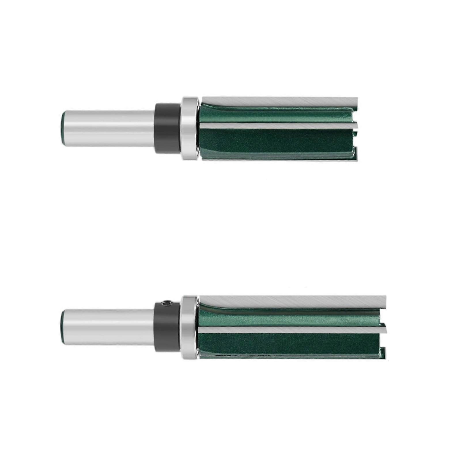 2Pcs 8MM 12MM Shank 4 Pattern Bit Router Bit Woodworking Milling Cutter For Wood Bit Face Mill Metal Cutter End Mill Multicolor