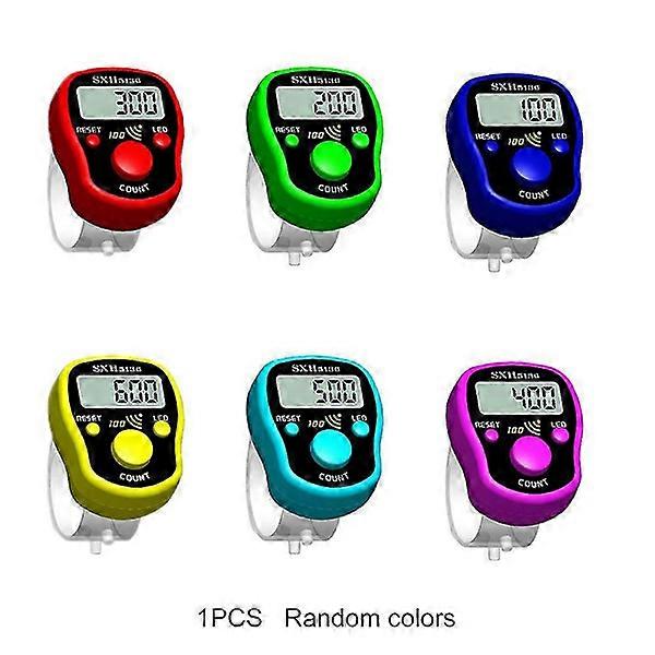 Mini Finger Counter Resettable Digital LED Electronic Handheld Counter [DB] yc