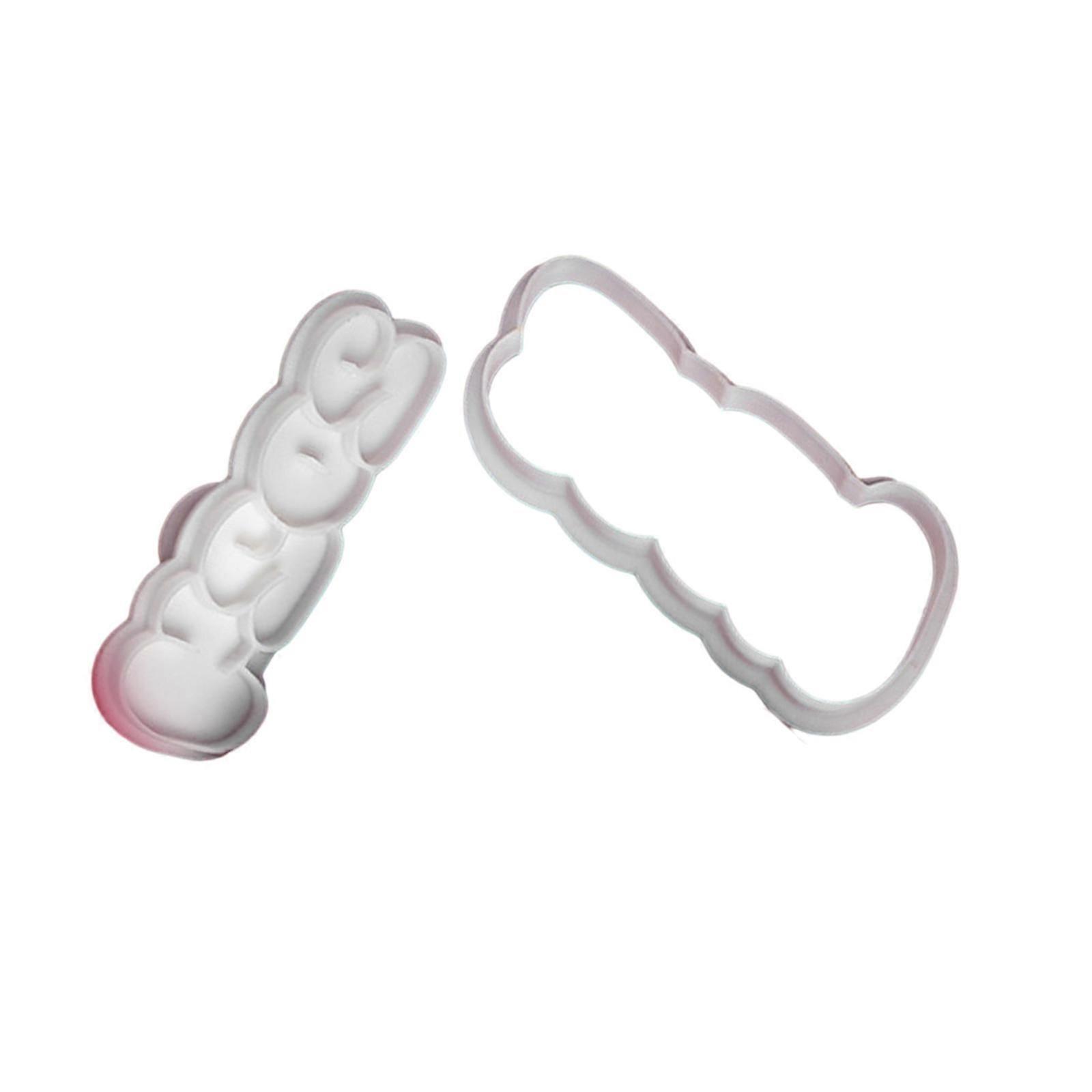 Plastic Cookie Cutters Spring Festival Biscuit Molds Must Have Bakeware Cookie Molds Plastic Material for Baking Cookie Multicolor