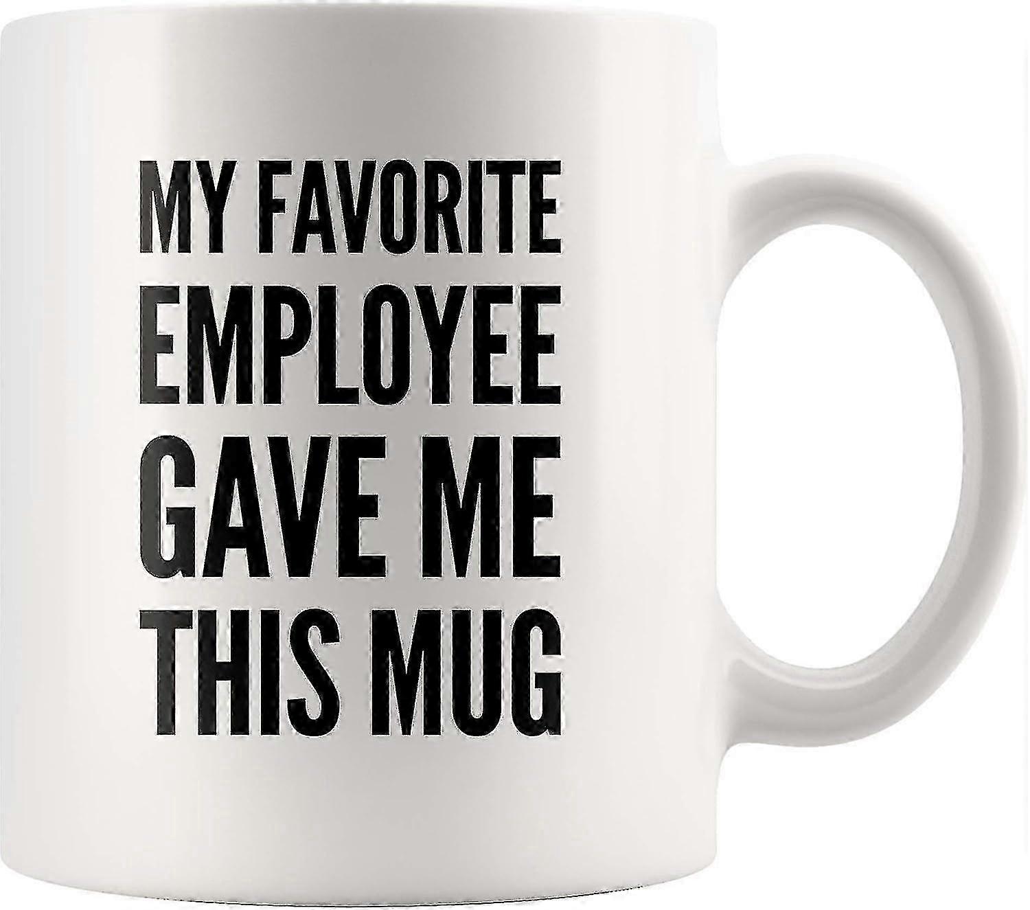 Coworker Geschenkidee - Lustiger Chef Kaffeebecher
