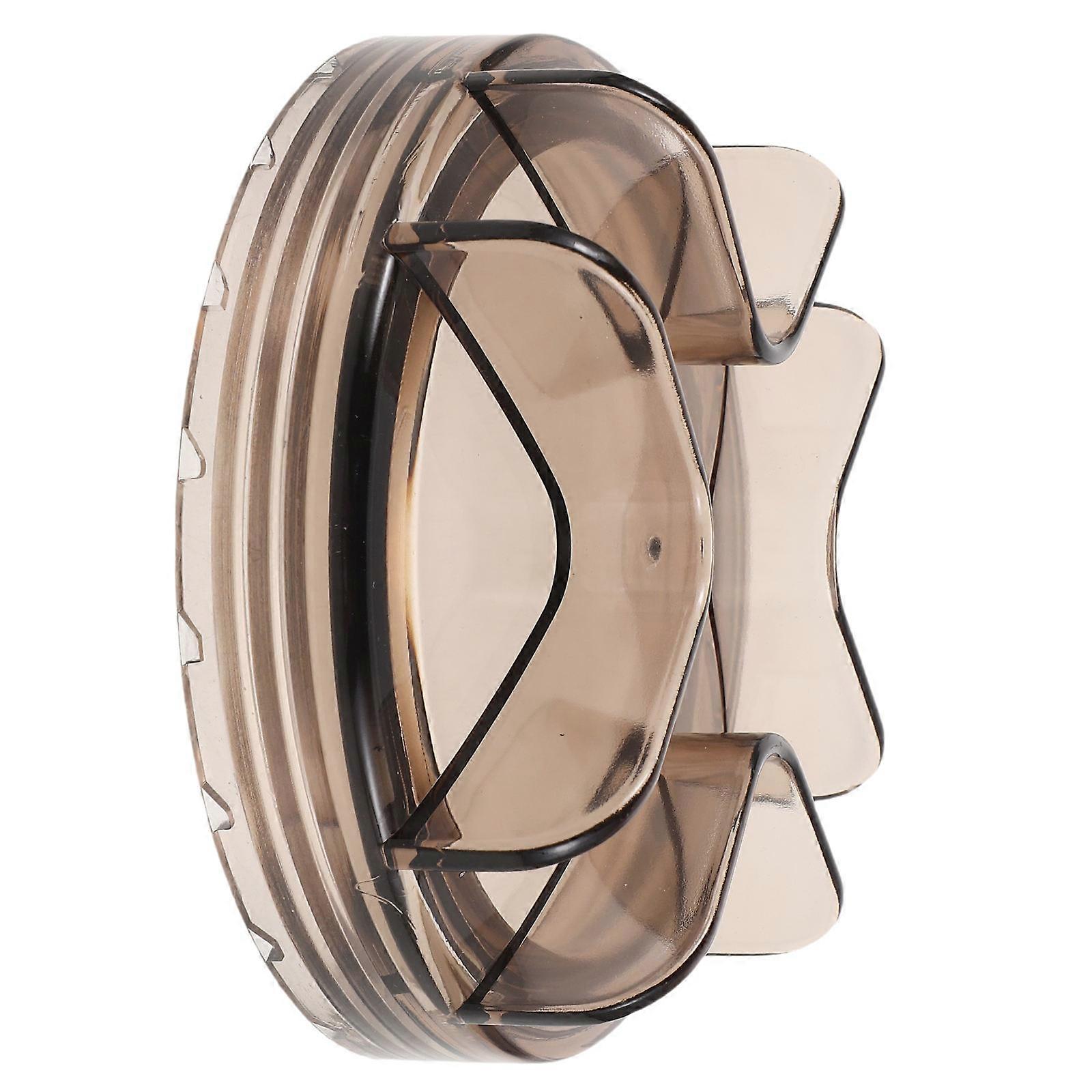 Pool Filter Pump Part Sand Pump Strainer Cap for Swimming Pool Acrylic Coffee Material Replacement 1Pcs