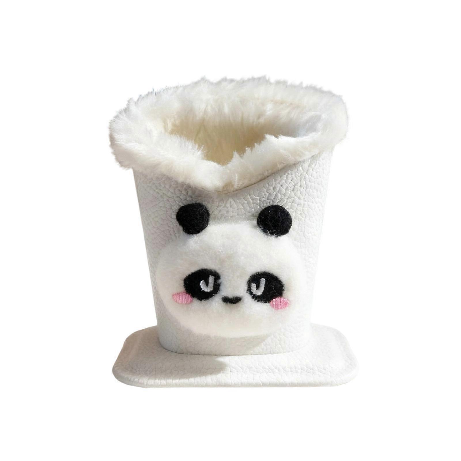 Office Desk Glasses Holder Elegant Cartoon Plush Eyeglasses Stand and Organizer for Spectacles and Utensils Multicolor