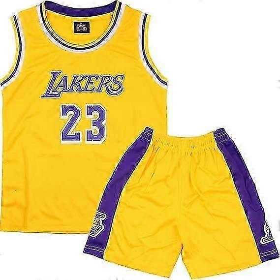 休闲儿童篮球服 - 无袖儿童篮球运动衫 - 适合 8-15 岁男孩和男孩的酷篮球童装