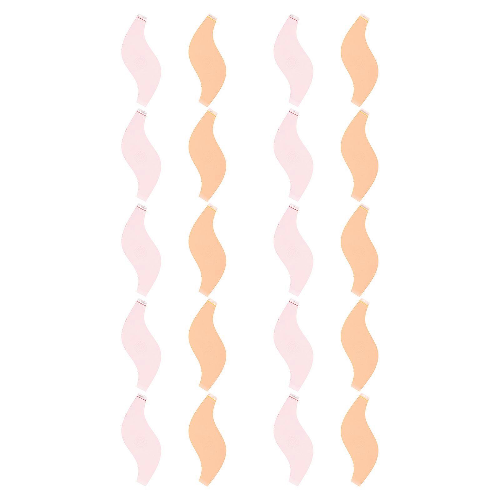 Lash Shaping Comb Eyelash Lift Tool for Brow Grooming 20Pcs Multi-Use