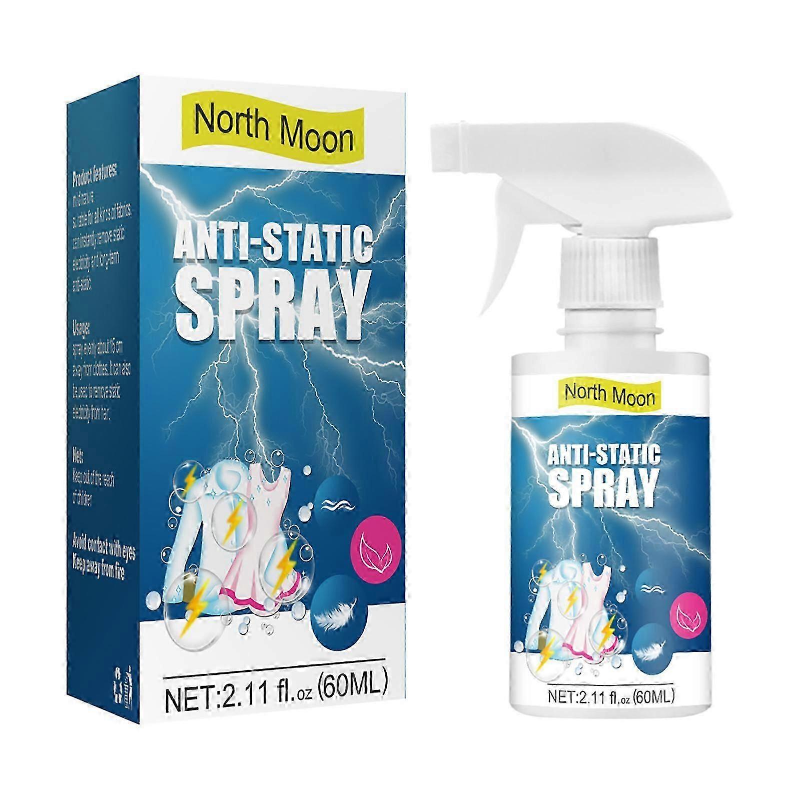 Anti Static Spray, Anti Static Spray for Clothes, Static Cling Remover, Reduce Static Cling for Clothes, Furniture and Car