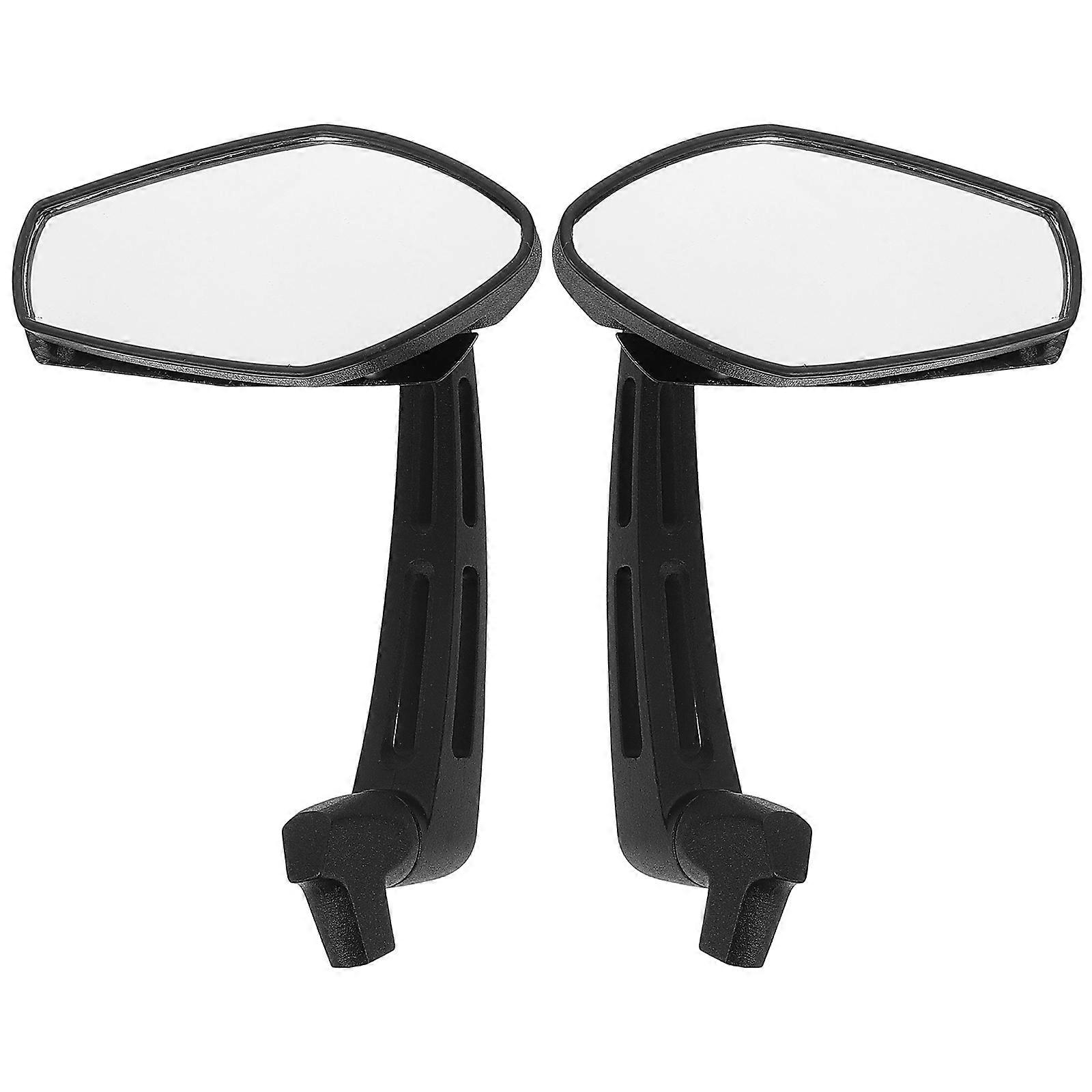 Motorcycle Rear View Mirror for Handlebars with High Definition 1Pair