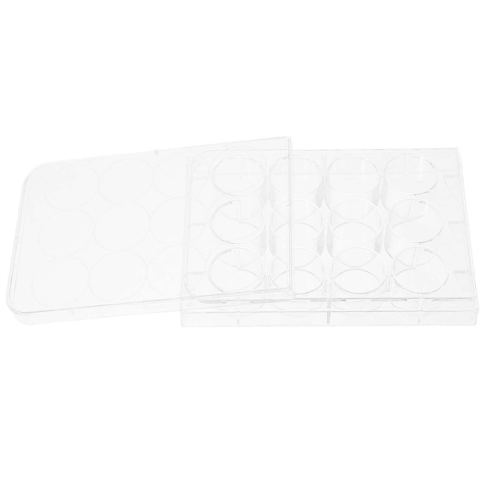 Enzyme Label Cell Culture Plate for Lab Use 12-Hole Reaction Tissue Culture Plate