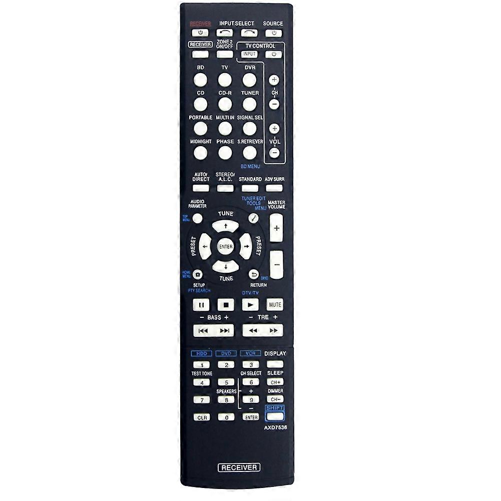 Replace Axd7536 Remote Control for Pioneer Av Receiver Axd7517