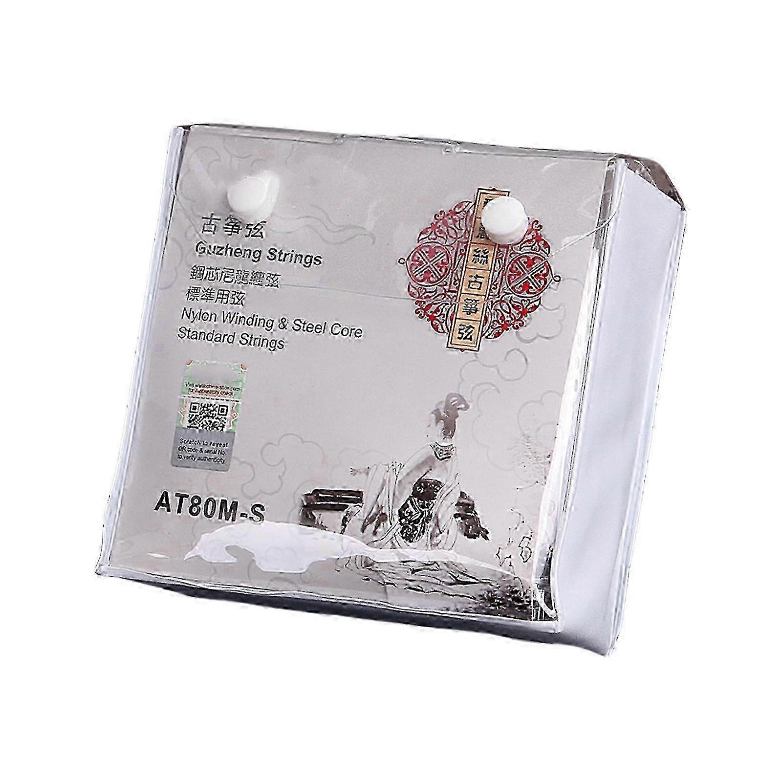 Steel Core Nylon Winding 1-21 String Bright Tone 163 Guzheng Replacement Strings Professional Chinese Guzheng Strings w