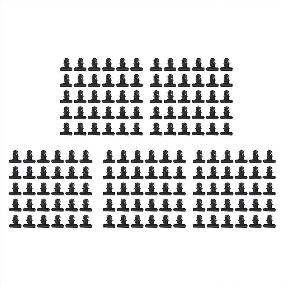 30Pcs Black Push Pins Clips with Thumb Tacks Set