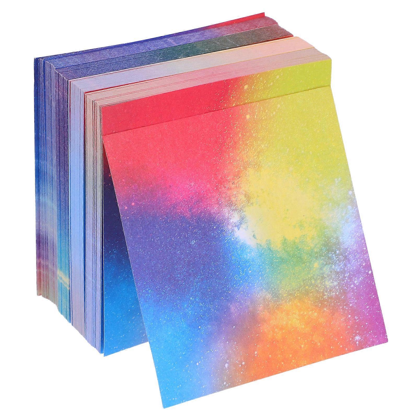 400 Sheets of Colorful Origami Papers Handmade Craft Paper Art Folding Paper